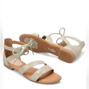 Born Casma Gladiator Lace Up Leather Sandal